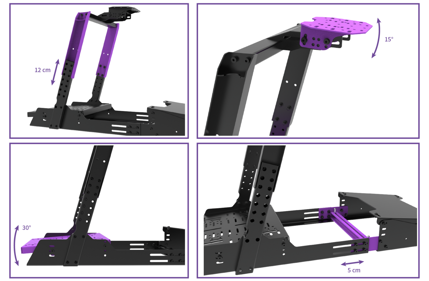 Conspit GT-S szimulátor váz (összecsukható üléssel)