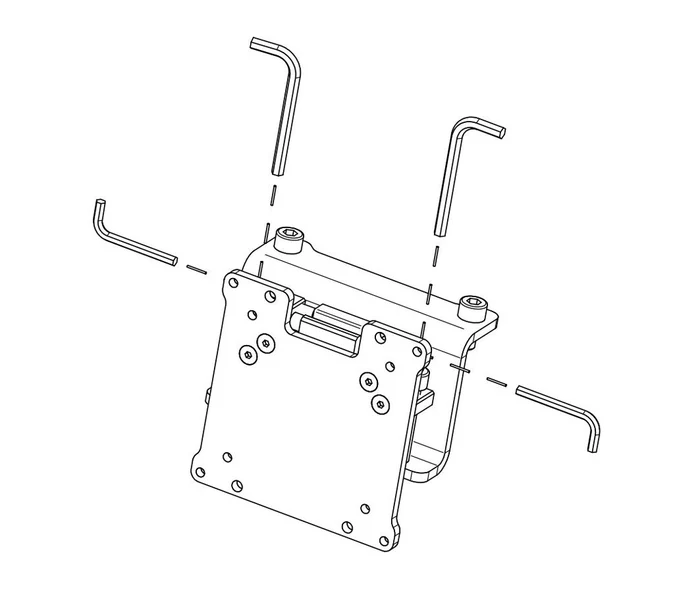 Sim-Lab VARIO™ Vesa Adapter kit