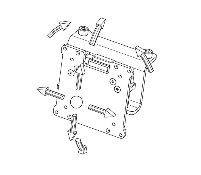 Sim-Lab VARIO™ Vesa Adapter kit