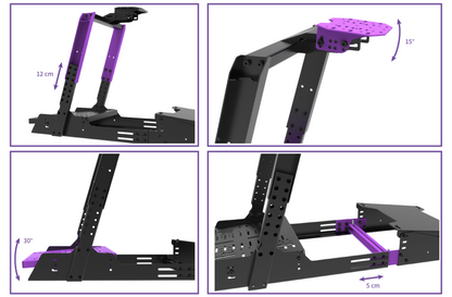 Conspit GT-S szimulátor váz (összecsukható üléssel)