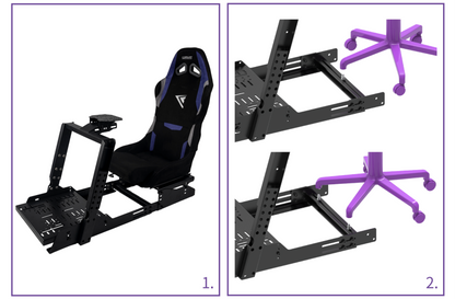 Conspit GT-S szimulátor váz (összecsukható üléssel)
