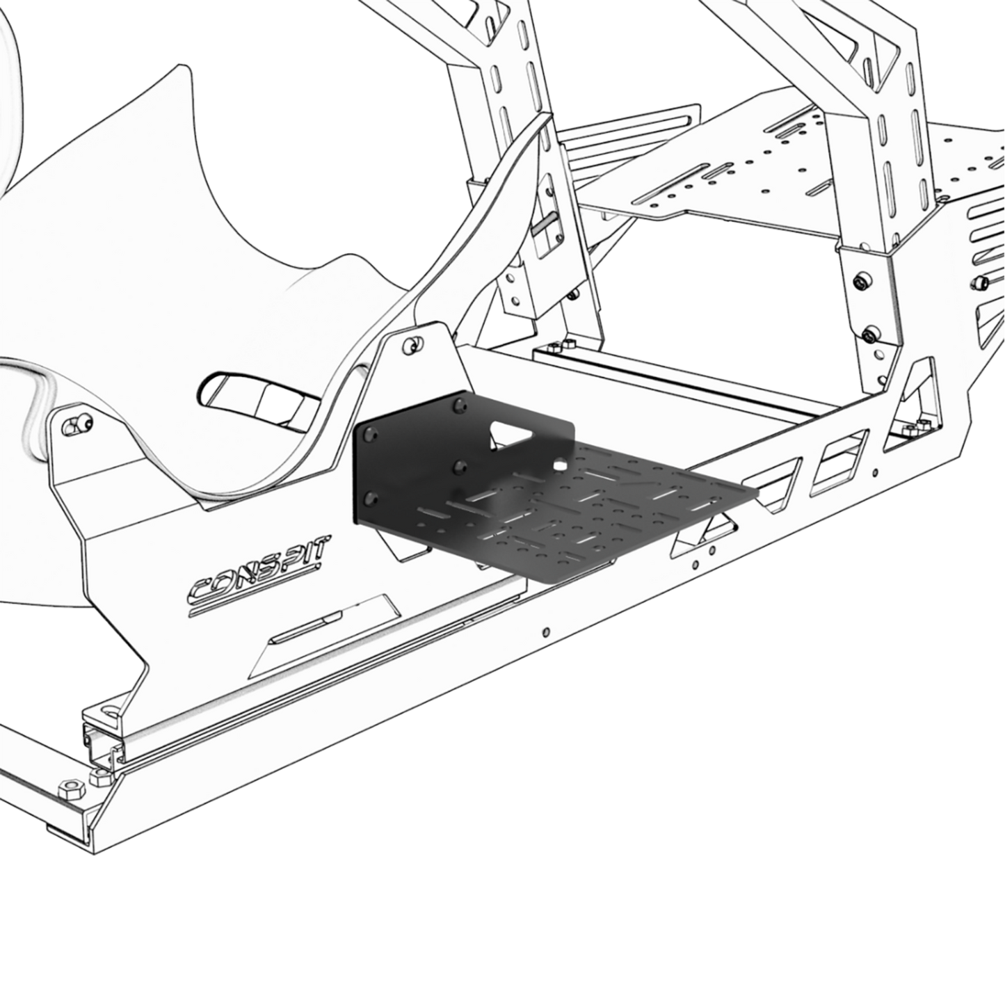 Conspit FP-Lite váltó / kézifék tartókonzol